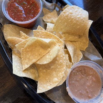 A La Brava Mexican Kitchen - Salsa and beans chips. - Breakfast & Brunch Near Me - Aliso Viejo, California