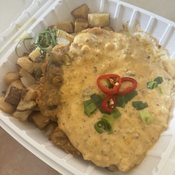 My Cafe - Country fried steak and potatoes - Breakfast & Brunch Near Me - Kapolei, Hawaii My Cafe - Country fried steak and potatoes - Breakfast & Brunch Near Me - Kapolei, Hawaii