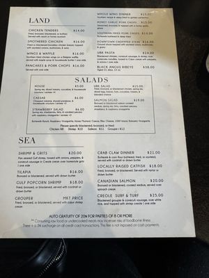 Menu photo 2 Urban Bar & Kitchen Tuscaloosa, AL Menu photo 2 Urban Bar & Kitchen Tuscaloosa, AL