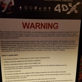 Regal Union Square - 4d warnings - Cinema Near Me - New York, New York Regal Union Square - 4d warnings - Cinema Near Me - New York, New York