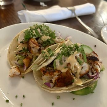 The Rye Grill & Bar - Blackened Shrimp taco - Diners Near Me - Rye, New York
