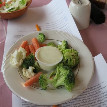 Chehalis-Centralia Railroad & Museum - Raw vegetables and ranch dip (for the table) - Museums Near Me - Chehalis, Washington