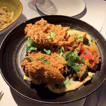 Foreign Cinema - Curry-Scented Sesame Fried Chicken - Breakfast & Brunch Near Me - San Francisco, California