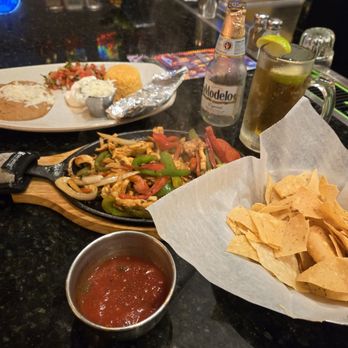 Bravos Mexican Grill - Fajita Monday with a beer. - Mexican Near Me - Tulsa, Oklahoma