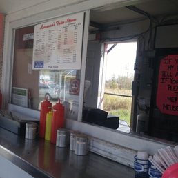 Lots of condiments available