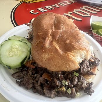 Tacos La Rueda - Asada torta - Tacos Near Me - Bellflower, California