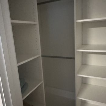 Closets by Design - Jacksonville - Small 2nd guest closet space - Home Organization Near Me - Jacksonville, Florida Closets by Design - Jacksonville - Small 2nd guest closet space - Home Organization Near Me - Jacksonville, Florida