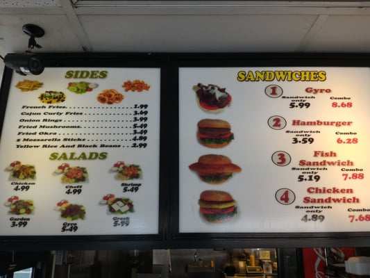 Menu photo 7 Anf Gyros and Grill Winter Haven, FL