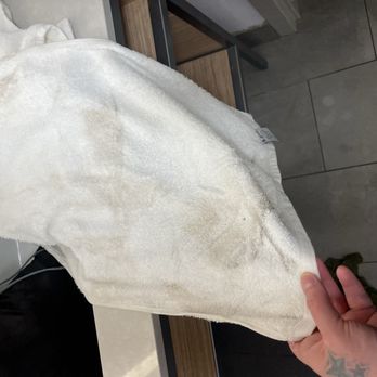 Hilton Garden Inn Outer Banks/Kitty Hawk - The towel used to clean water off the floor, full of dirt. - Hotels Near Me - Kitty Hawk, North Carolina Hilton Garden Inn Outer Banks/Kitty Hawk - The towel used to clean water off the floor, full of dirt. - Hotels Near Me - Kitty Hawk, North Carolina