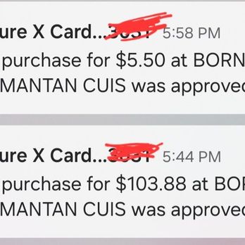 Borneo Eatery - I spent over $100 in food and dropped a drink and they made me repurchase it. What shitty customer service! - Indonesian Near Me - Alhambra, California Borneo Eatery - I spent over $100 in food and dropped a drink and they made me repurchase it. What shitty customer service! - Indonesian Near Me - Alhambra, California