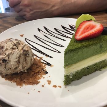 A La Mousse - Matcha double cheesecake - Desserts Near Me - Philadelphia, Pennsylvania A La Mousse - Matcha double cheesecake - Desserts Near Me - Philadelphia, Pennsylvania