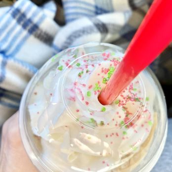Scooter's Coffee - Iced Sugar Cookie Latte - Coffee & Tea Near Me - Las Vegas, Nevada Scooter's Coffee - Iced Sugar Cookie Latte - Coffee & Tea Near Me - Las Vegas, Nevada