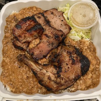 Cordon Bleu - Number 5 - Spiced Roast Chicken (1/2), Country Salad, Meat Sauce on Rice - Vietnamese Near Me - San Francisco, California Cordon Bleu - Number 5 - Spiced Roast Chicken (1/2), Country Salad, Meat Sauce on Rice - Vietnamese Near Me - San Francisco, California