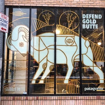 Commence Studio - Window murals for Patagonia Reno - Web Design Near Me - Reno, Nevada