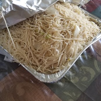Rising Savor - All this food for a party tray, and not enough sweet and sour sauce! Very disappointing! They argued with me with about it. - Chinese Near Me - Riverside, California