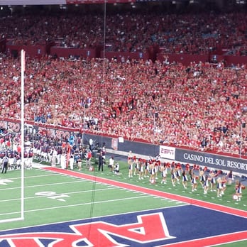 Arizona Stadium - All Red students - Stadiums & Arenas Near Me - Tucson, Arizona