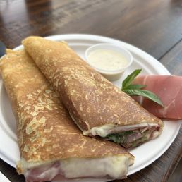 Prosciutto crepe Prosciutto crepe