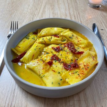 Lilia - Sheeps Milk Cheese Filled Agnolotti - Italian Near Me - Brooklyn, New York