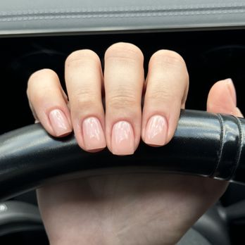 Brilliant Nails Lounge - Hard gel manicure in nude, done by Ana. - Nail Technicians Near Me - Schaumburg, Illinois Brilliant Nails Lounge - Hard gel manicure in nude, done by Ana. - Nail Technicians Near Me - Schaumburg, Illinois