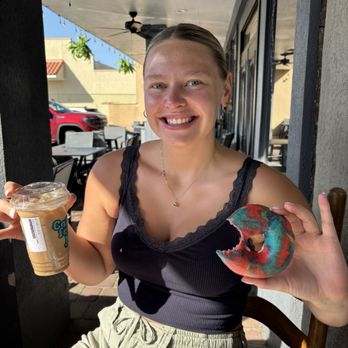 Beach Hippie Coffee - Bagel and iced Bunny Love Cake - Coffee & Tea Near Me - Myrtle Beach, South Carolina Beach Hippie Coffee - Bagel and iced Bunny Love Cake - Coffee & Tea Near Me - Myrtle Beach, South Carolina