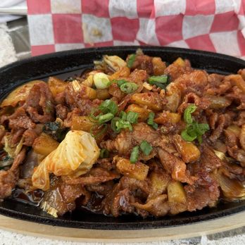 Nami's Korean Bistro - Spicy Pineapple Pork - Korean Near Me - Melbourne, Florida Nami's Korean Bistro - Spicy Pineapple Pork - Korean Near Me - Melbourne, Florida