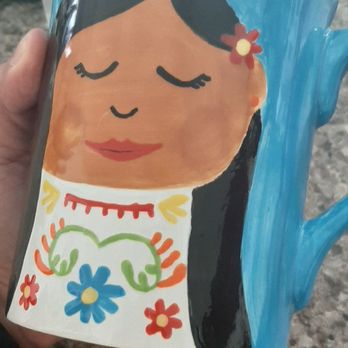 Color Me Mine - Coffee mug after - Paint-Your-Own Pottery Near Me - Elk Grove, California Color Me Mine - Coffee mug after - Paint-Your-Own Pottery Near Me - Elk Grove, California