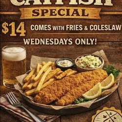 Vinland Still and Grill - Catfish Wednesdays