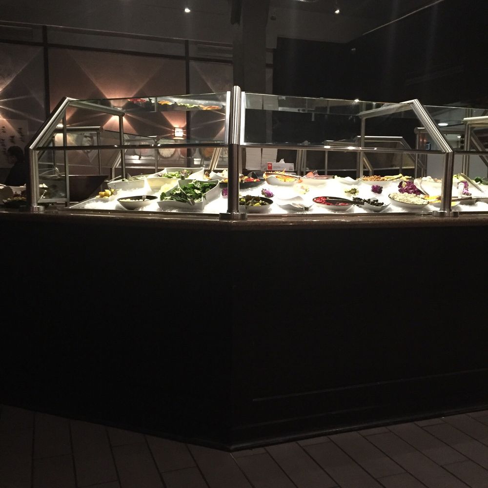 Chart House Prime - The famous salad bar which doesn't look that great in this photo. - Seafood Near Me - Annapolis, Maryland
