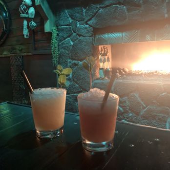 Dark Harbour Bar - Harbour Pilot (left) and the Shipmates Grog (right and non-alcoholic) - both were delicious!!! - Tiki Bars Near Me - Long Beach, Washington Dark Harbour Bar - Harbour Pilot (left) and the Shipmates Grog (right and non-alcoholic) - both were delicious!!! - Tiki Bars Near Me - Long Beach, Washington
