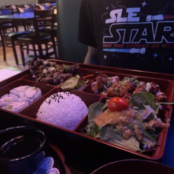 Shoyu Sushi - a tray of food with rice and vegetables - Sushi Bars Near Me - Bakersfield, California Shoyu Sushi - a tray of food with rice and vegetables - Sushi Bars Near Me - Bakersfield, California