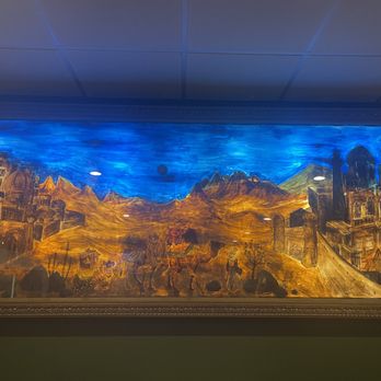 Caravan Restaurant - Hand painted mural - Desserts Near Me - Myrtle Beach, South Carolina