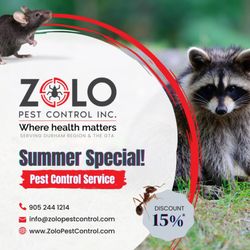 Zolo Pest Control - 15% off Summer Special offer from Zolo Pest Control, your local pest control expert providing a full list of services fr