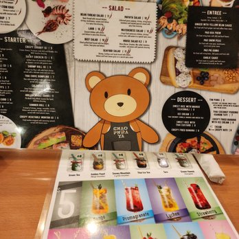 Chao Phra Ya - Their menu is surprisingly diverse with different drink options - Thai Near Me - Herndon, Virginia Chao Phra Ya - Their menu is surprisingly diverse with different drink options - Thai Near Me - Herndon, Virginia