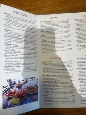 Menu photo 4 Thai Tip Albuquerque, NM