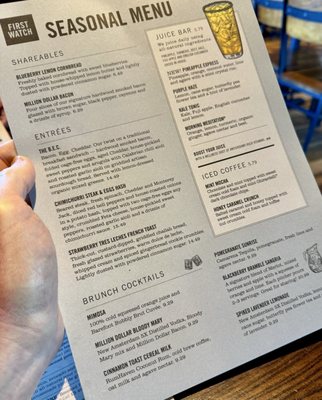 Menu photo 1 First Watch Virginia Beach, VA