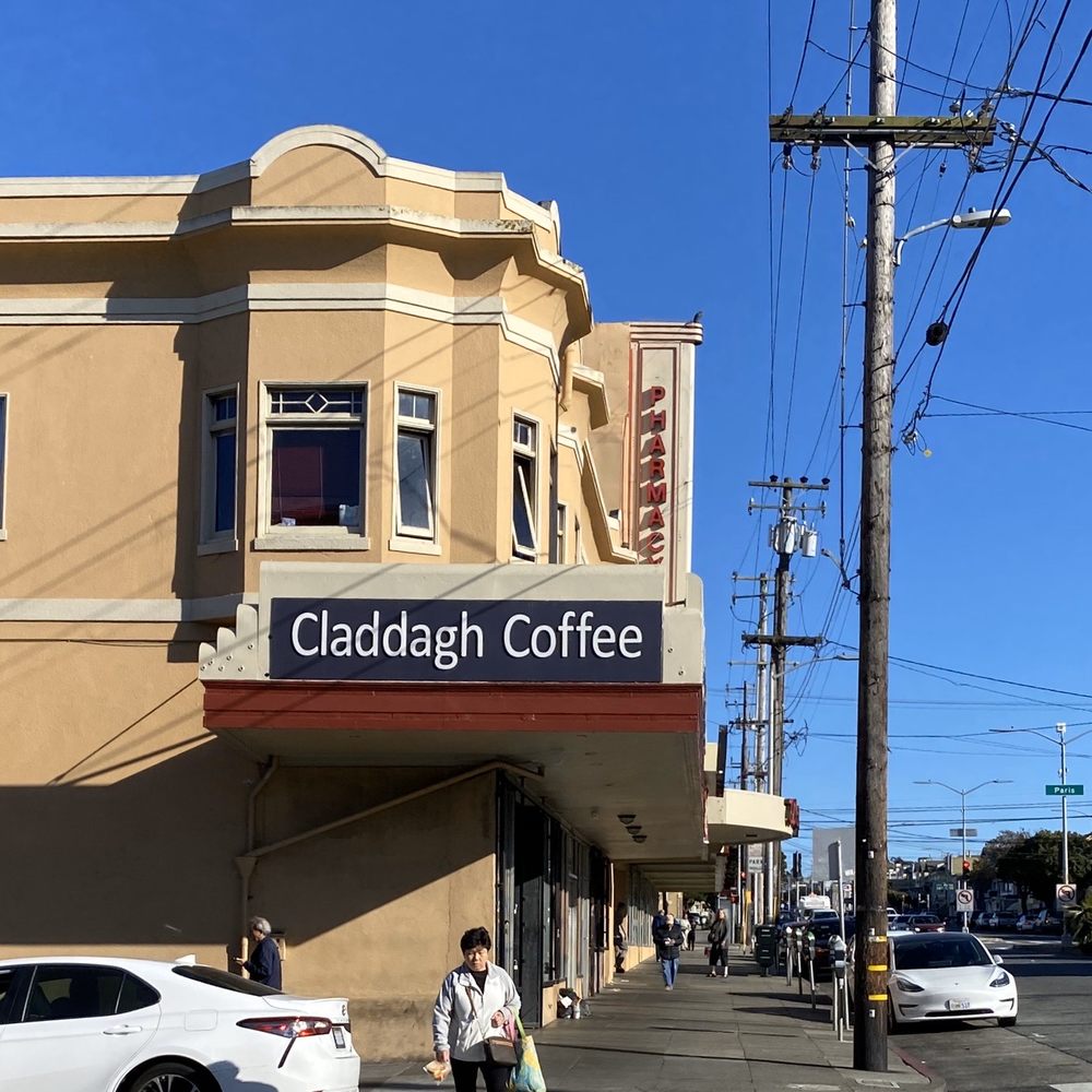 Claddagh Coffee - Approaching the cafe - Coffee & Tea Near Me - San Francisco, California