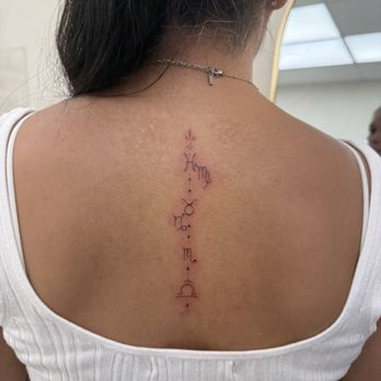 Imperfect Artistry - Spine tattoo by Natalie - Eyelash Service Near Me - Scottsdale, Arizona Imperfect Artistry - Spine tattoo by Natalie - Eyelash Service Near Me - Scottsdale, Arizona