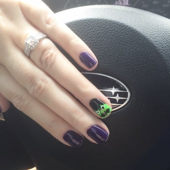 Got Nails - Kathy painted this adorable little Frankenstein. ... Got Nails in Tarpon - Nail Salons Near Me - Tarpon Springs, Florida