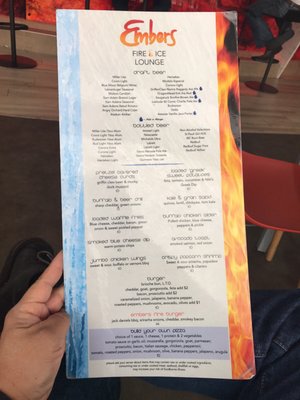 Menu photo 6 Embers - A Fire & Ice Lounge Detroit, MI Menu photo 6 Embers - A Fire & Ice Lounge Detroit, MI