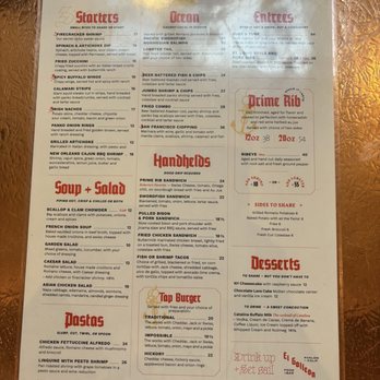 El Galleon - Food Menu - American Near Me - Avalon, California