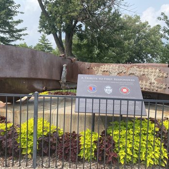 City of O'Fallon - 17-foot monument was created froom 22 tons of steel salvaged from the destruction of NYC World Trade Center on 9/11/2001. - Town Hall Near Me - O'Fallon, Missouri City of O'Fallon - 17-foot monument was created froom 22 tons of steel salvaged from the destruction of NYC World Trade Center on 9/11/2001. - Town Hall Near Me - O'Fallon, Missouri