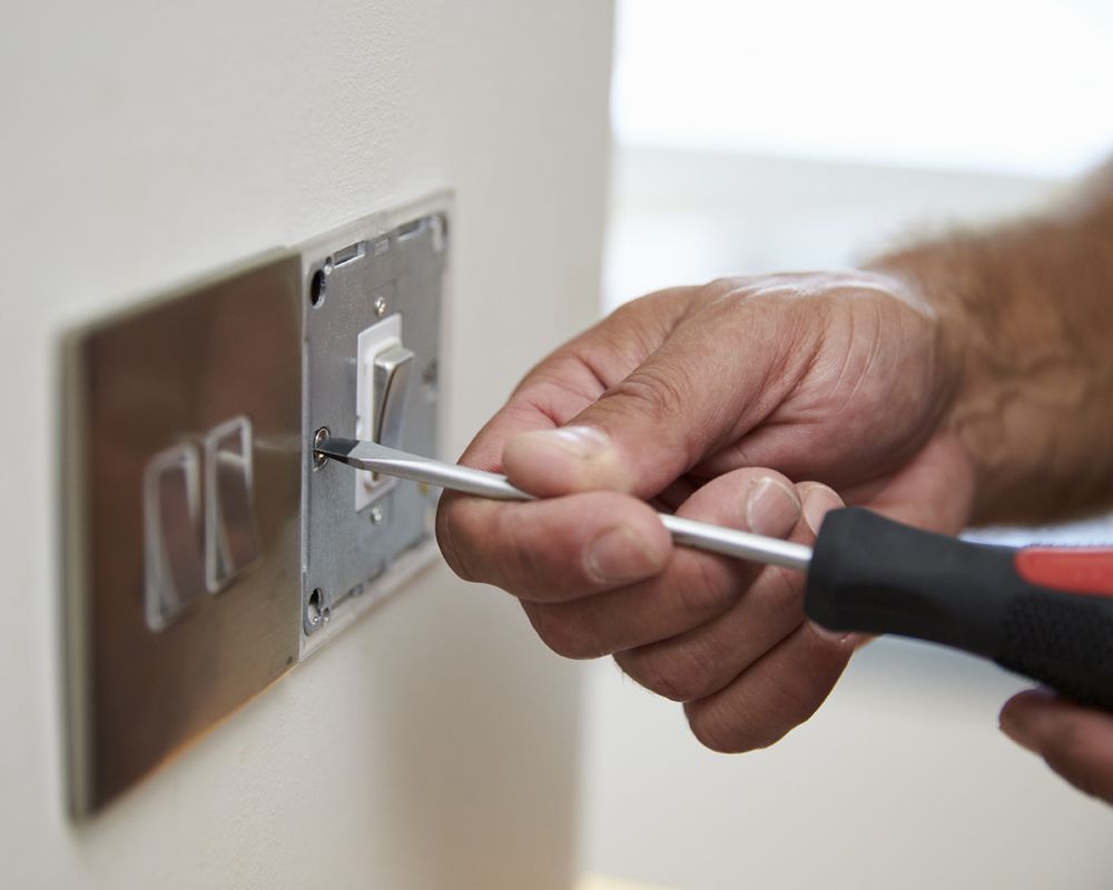 Slide of On-Time Electrical Service