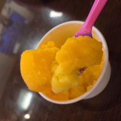 Magnolia Bistro And Italian Ice - Italian Ice with Mango & Orange Cream