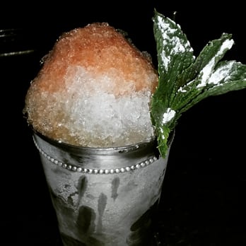 Preamble Craft Cocktail Lounge - Peach smash! Very refreshing. - Lounges Near Me - Webster, Texas Preamble Craft Cocktail Lounge - Peach smash! Very refreshing. - Lounges Near Me - Webster, Texas