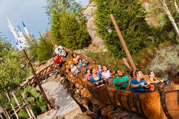 Seven Dwarfs Mine Train by null