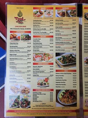 Menu photo 8 Thai Original BBQ Carson Carson, CA
