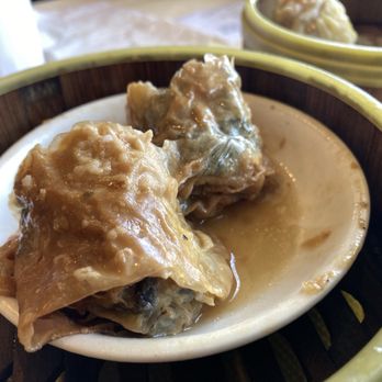 Golden Sun Palace - S08 / Steamed Bean Curd Skin Roll with Pork & Shrimp - Dim Sum Near Me - Milpitas, California