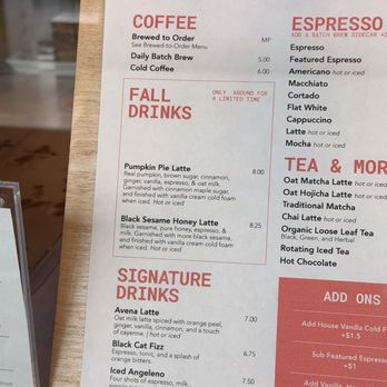 Intelligentsia Coffee - Fall Drinks - Coffee & Tea Near Me - Watertown, Massachusetts
