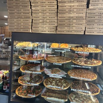 Sgt. Pepperoni's Pizza Store - Pizza display - Pizza Near Me - Irvine, California