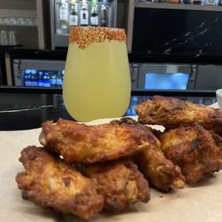 Theory Bar & Lounge - Janitor's Equation and buffalo wings, yum